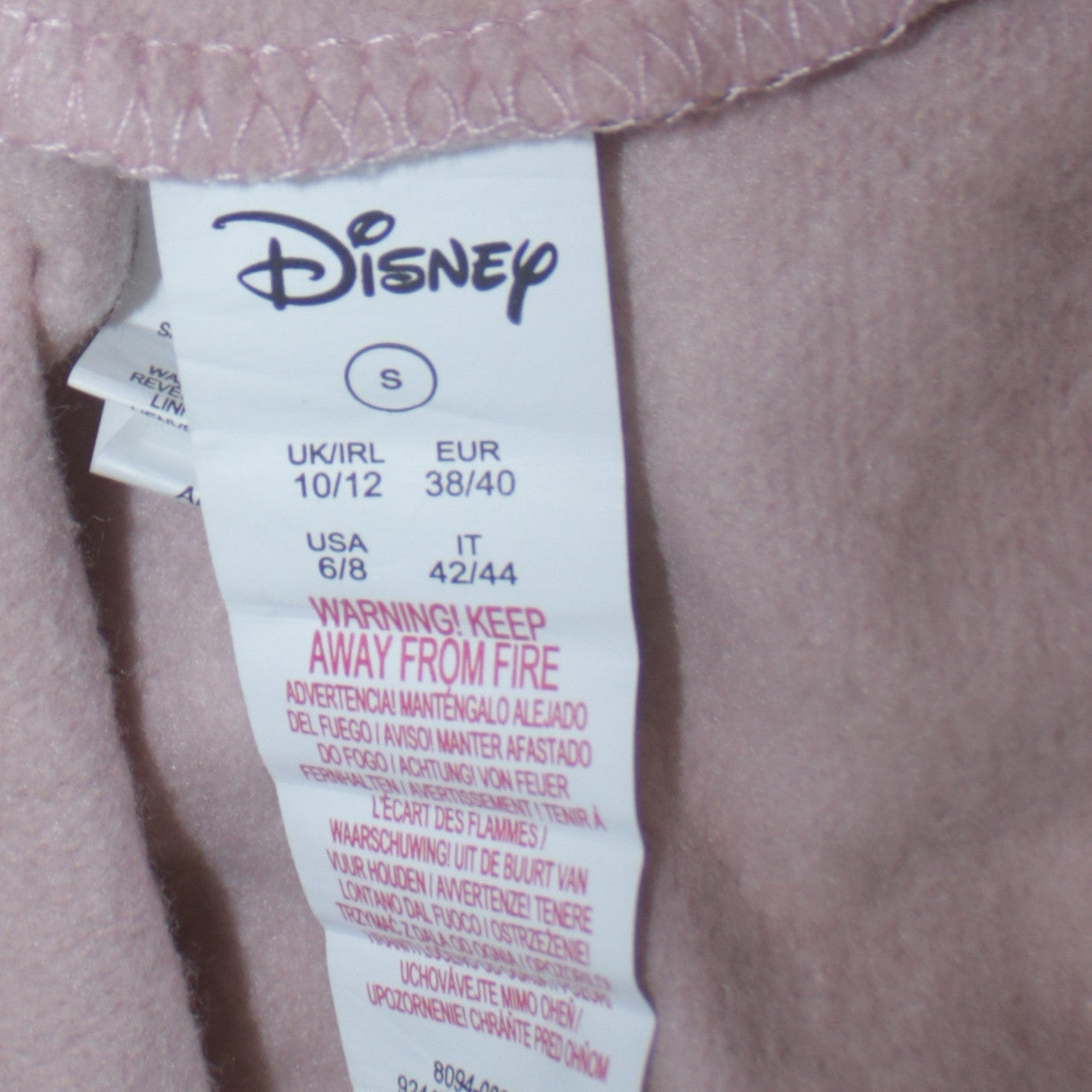 Disney Women Pink Thumper Sweatshirt Size S 10/12 Pullover Cotton