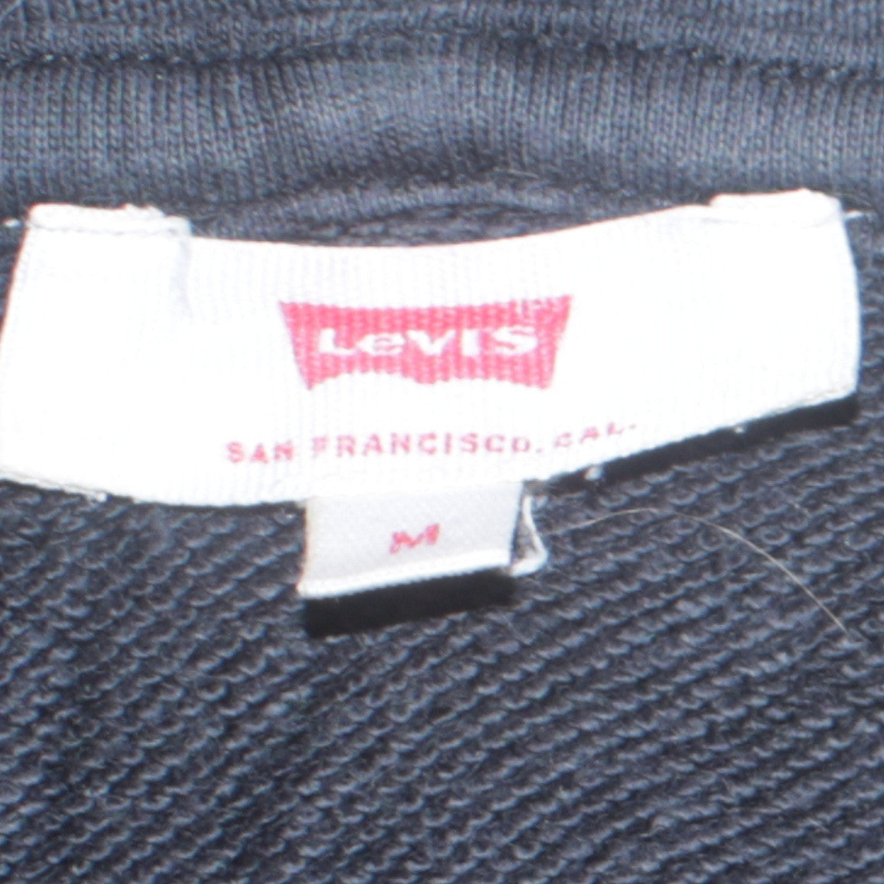 Levi's Men's Black M Pullover Hoodie with Logo Print