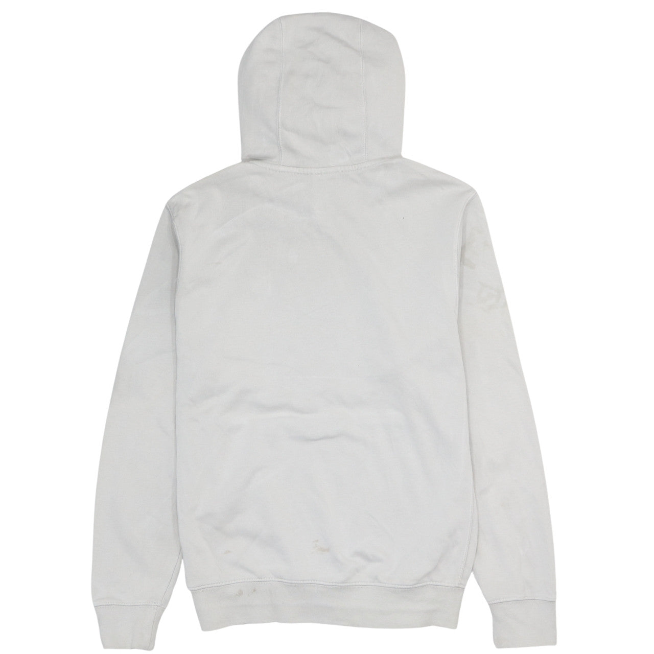 Nike Men's Beige Pullover Hoodie Small Regular Fit Fleece