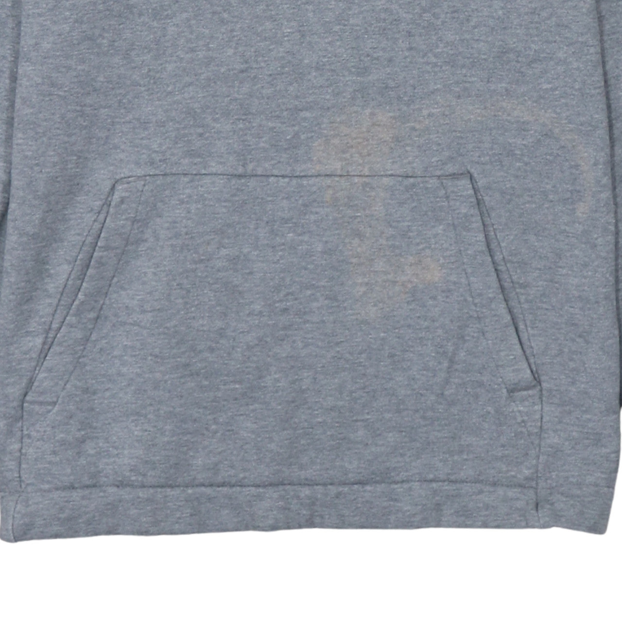 Nike Men's Grey Pullover Hoodie M Regular Fit Cotton Blend