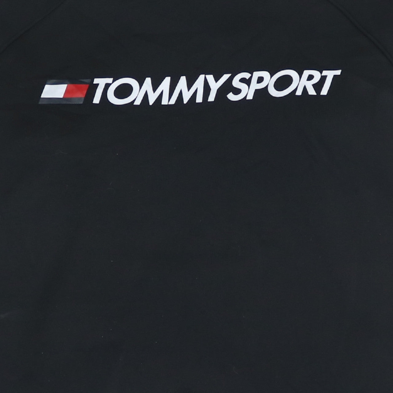 Tommy Sport Men's Black M Crew Neck Pullover Sweatshirt
