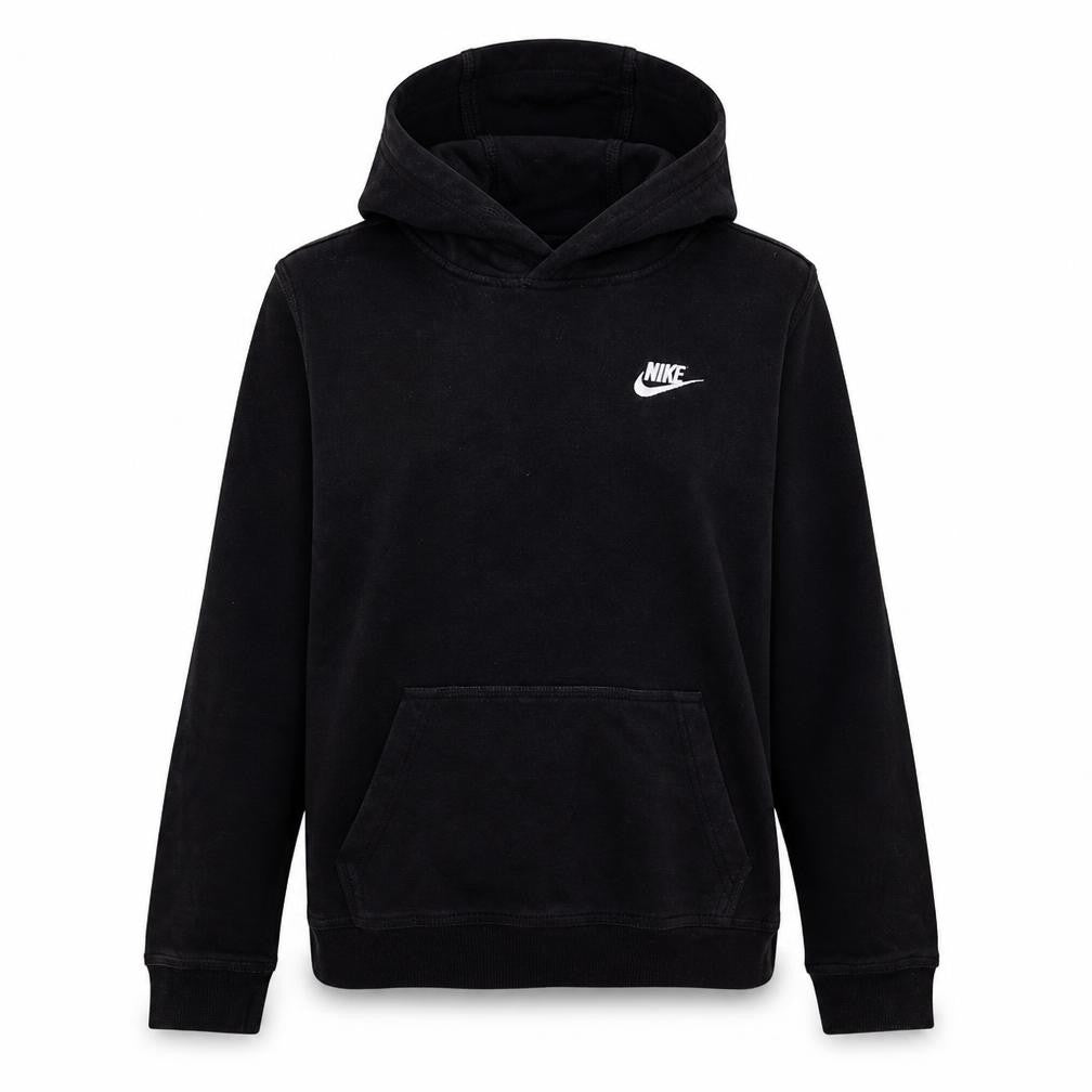 Nike Womens Black Pullover Hoodie XL Relaxed Fit Cotton Blend
