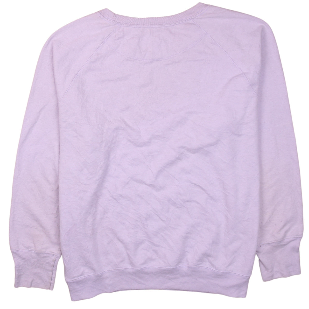 Champion Womens Lilac Pullover Sweatshirt 2XL Logo Print Crew Neck