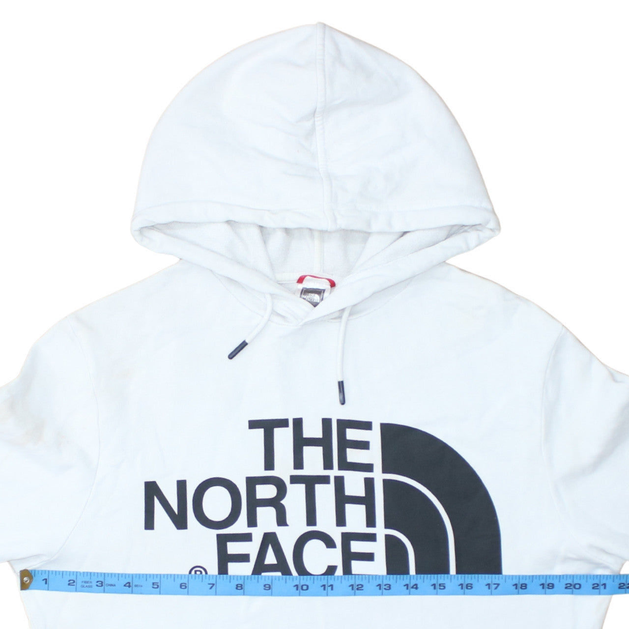 The North Face Men's White Pullover Hoodie M Logo Outdoor