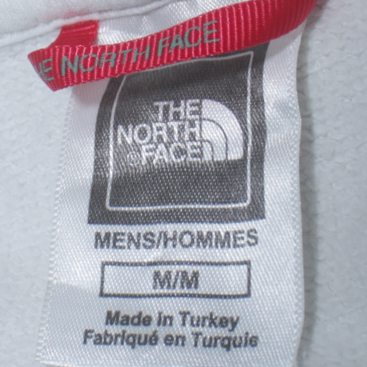 The North Face Men's White Pullover Hoodie M Logo Outdoor