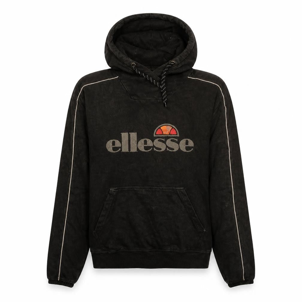 Ellesse Womens Black UK 12 Pullover Hoodie Sweatshirt
