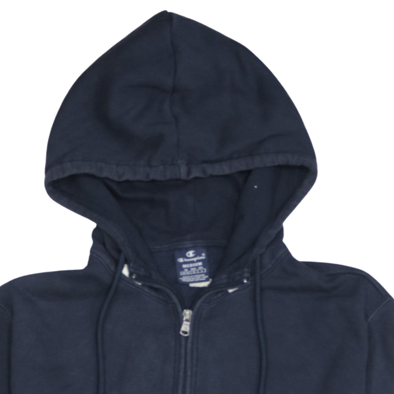 Champion Men's Blue 1/2 Zip Fleece Hoodie Medium