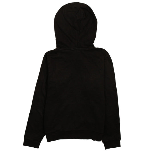 Champion Womens Black XL Pullover Hoodie with Logo Embroidery