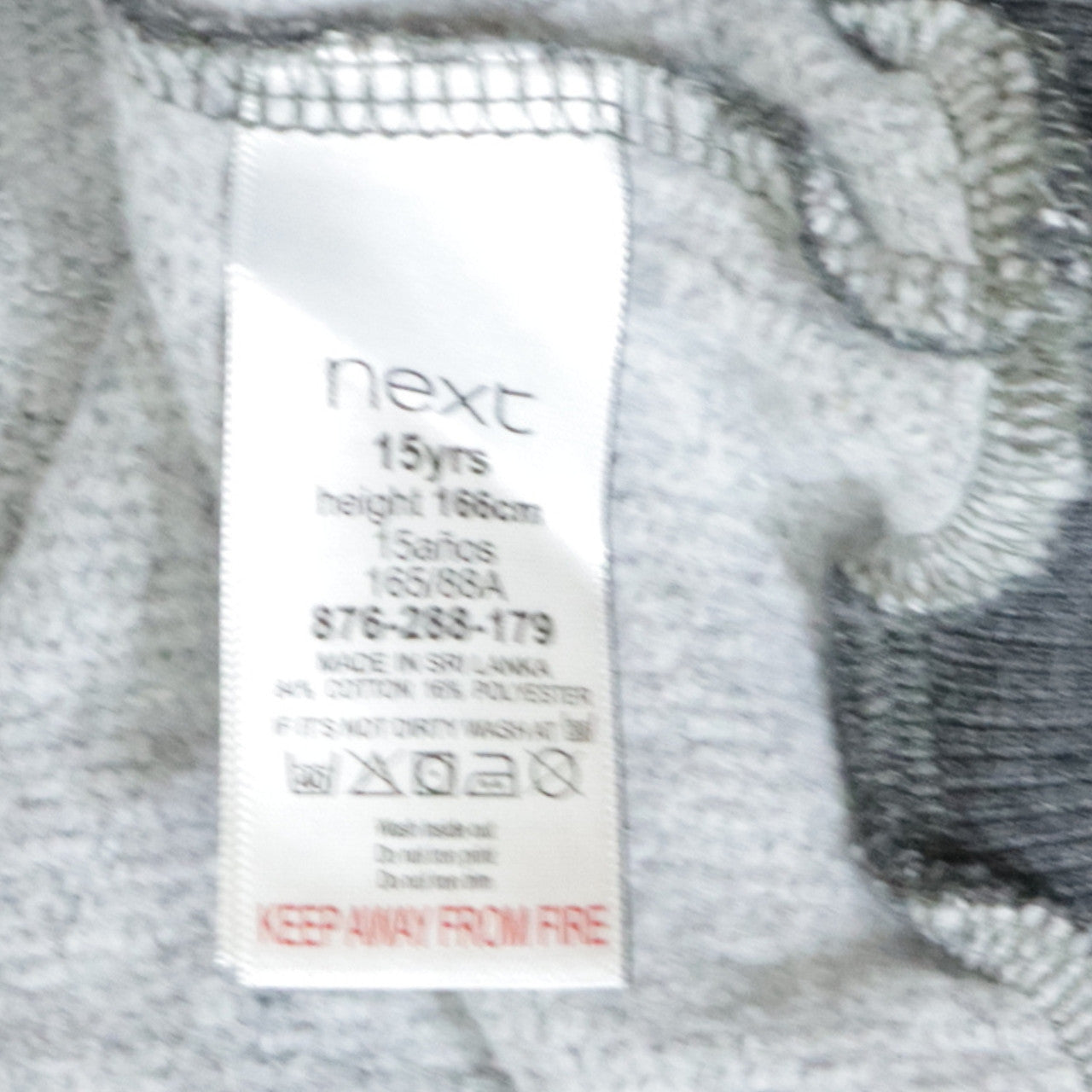 Next Disney Girls Grey Sequin Mickey Mouse Pullover Sweatshirt 15 Years