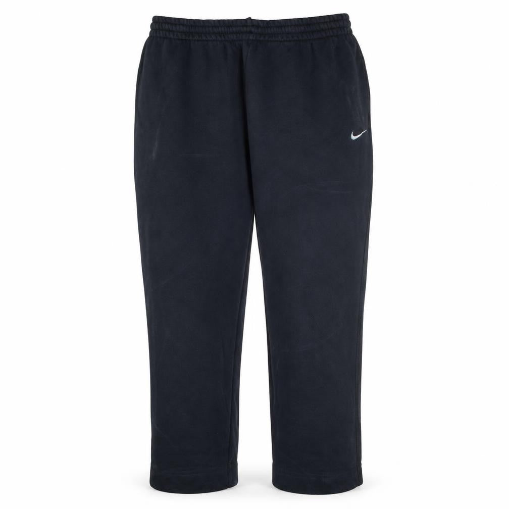Nike Men's Black 2XL Fleece Sweatpants Elastic Waist Regular Fit