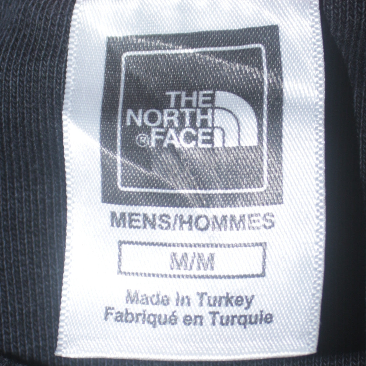 The North Face Men's Black Embroidered Logo Crew Neck Sweatshirt M