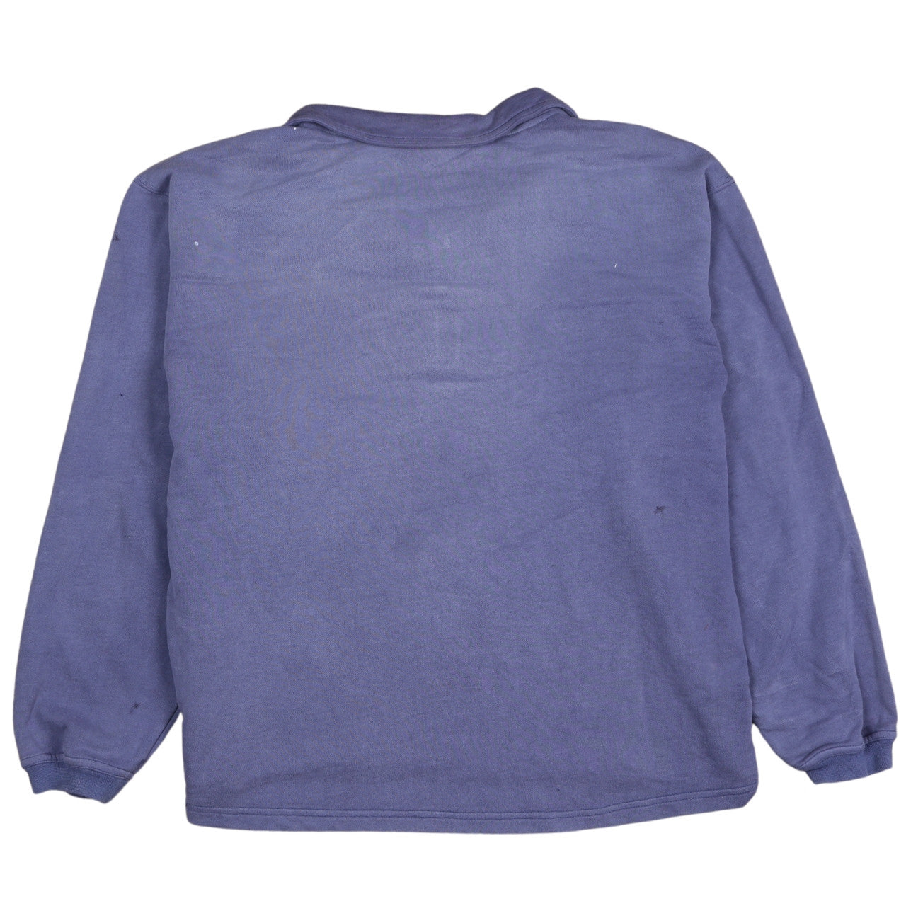 Nike Women Purple 1/4 Zip Sweatshirt M Logo Embroidered Pullover