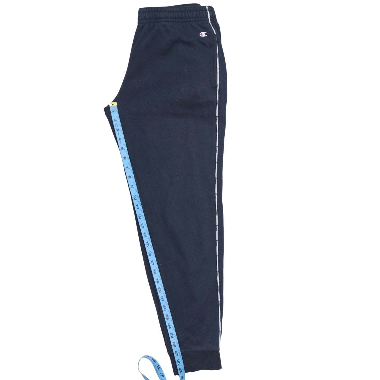 Champion Men's Blue Medium Jogger Sweatpants Elastic Waist Lined Pockets