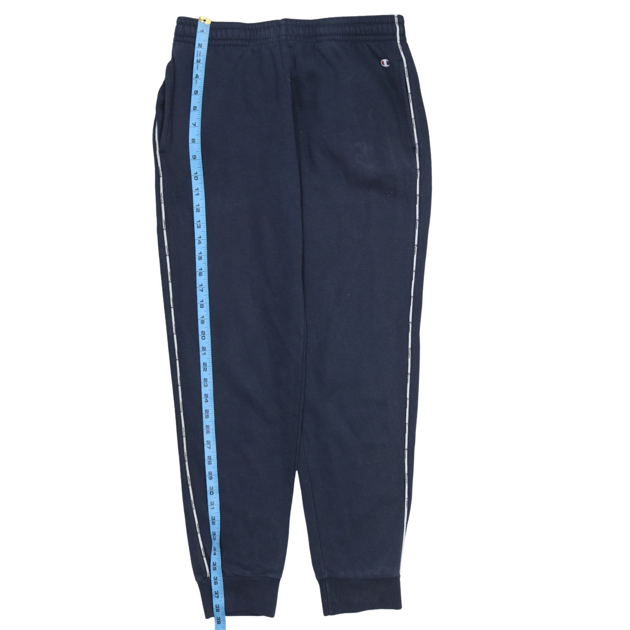 Champion Men's Blue Medium Jogger Sweatpants Elastic Waist Lined Pockets