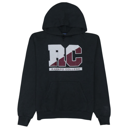 Champion Men’s Black Ramapo College Pullover Hoodie M