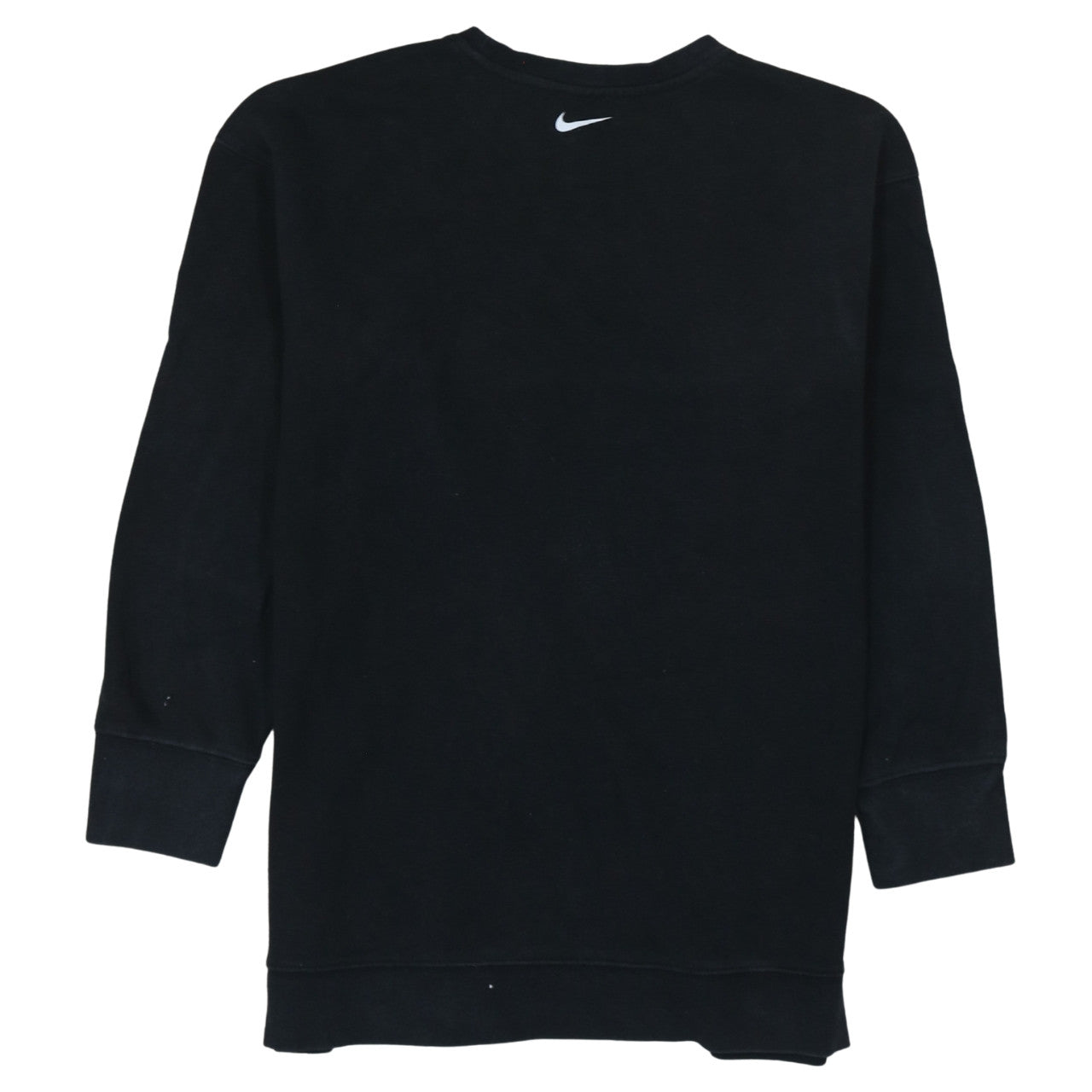 Nike Boys Black Crew Neck Pullover Sweatshirt Size L 146-156cm Graphic Print
