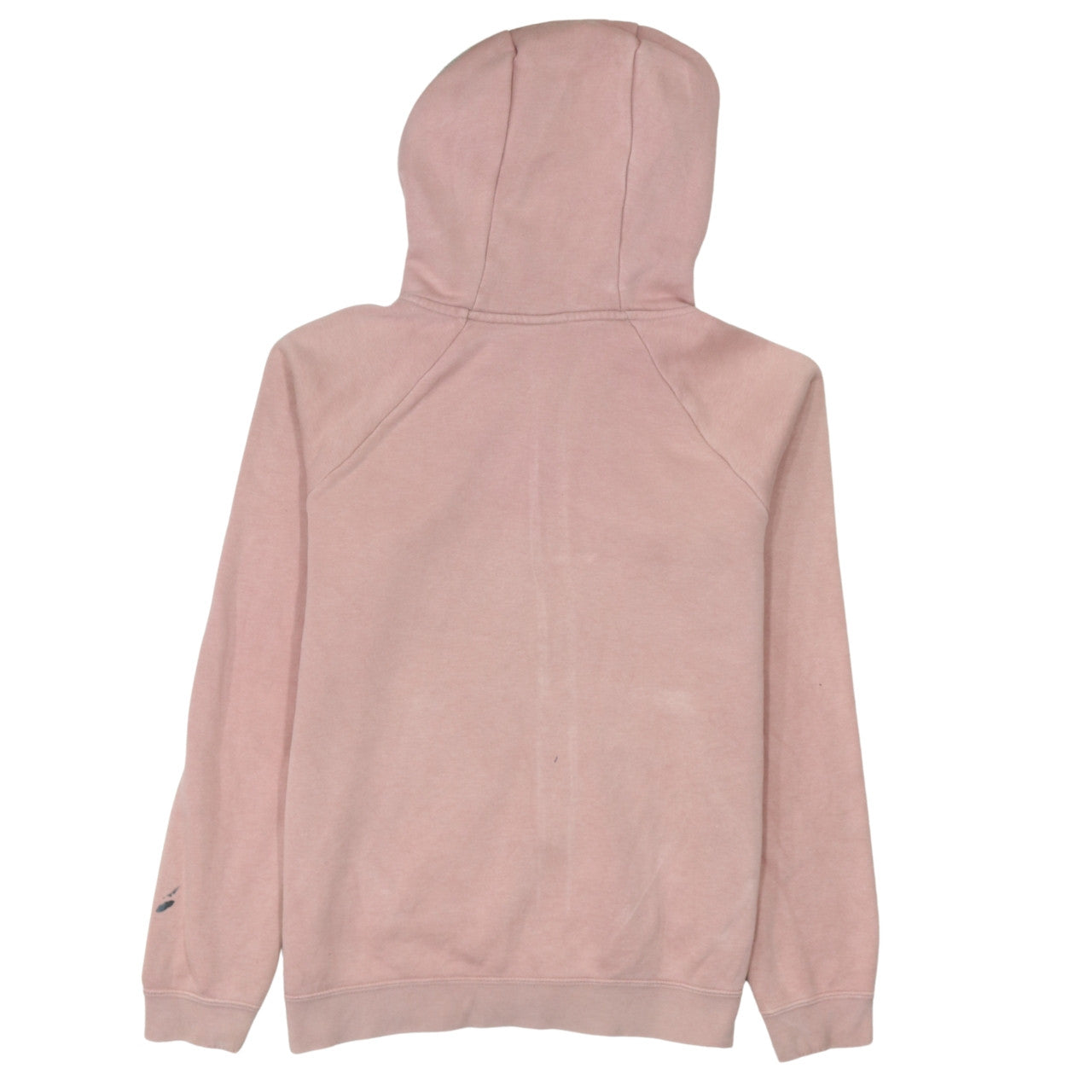 Nike Womens Pink Full Zip Hoodie Small Cotton Blend Sweatshirt