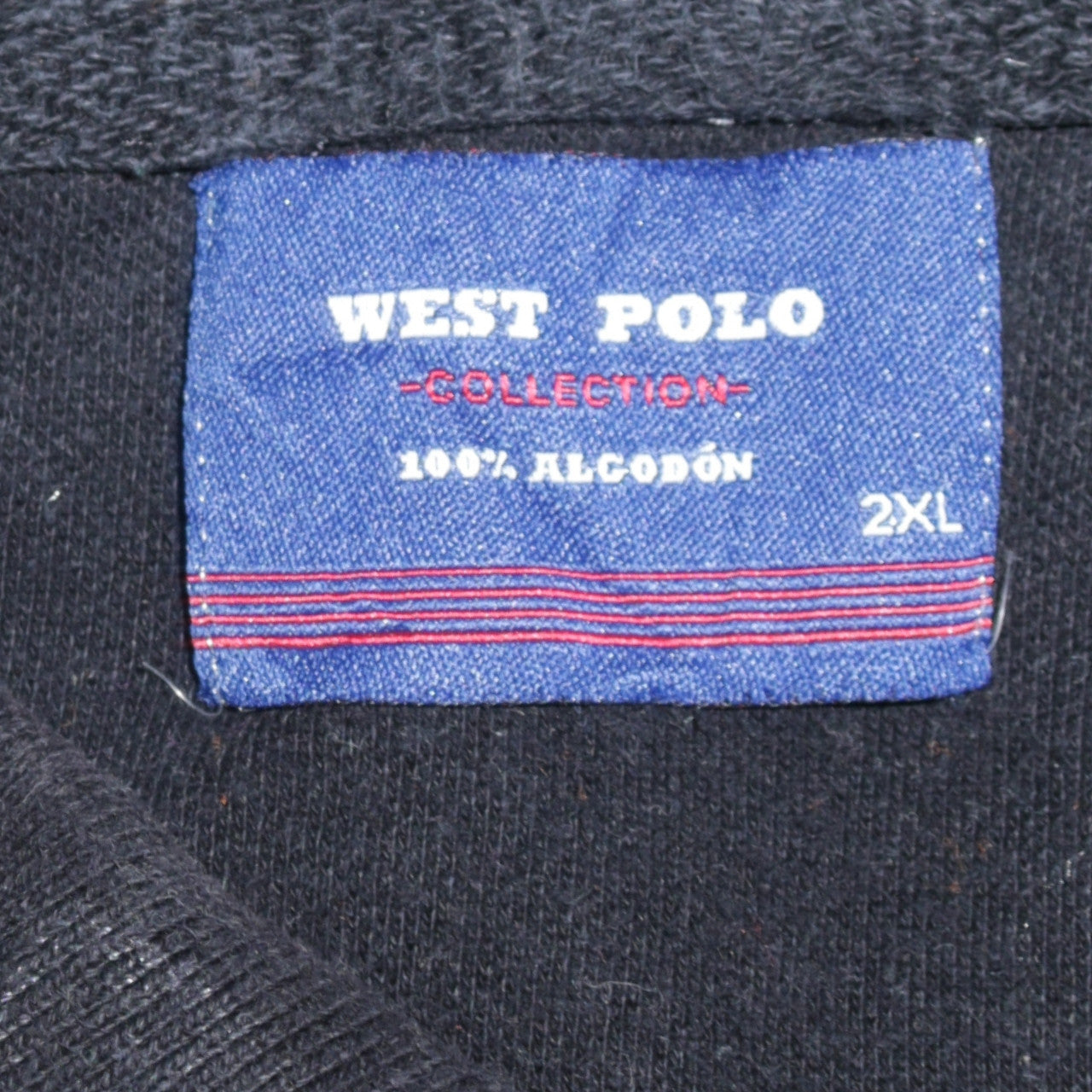 West Polo Men's Black 2XL Cotton Short Sleeve Classic Polo Shirt