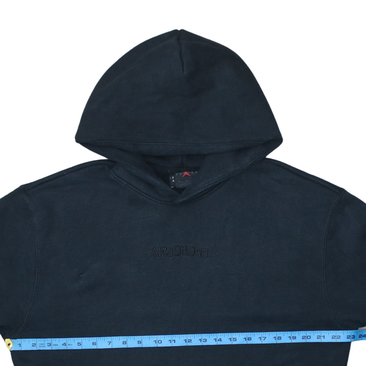 Jordan Men’s Black Pullover Hoodie Medium Embroidered Logo