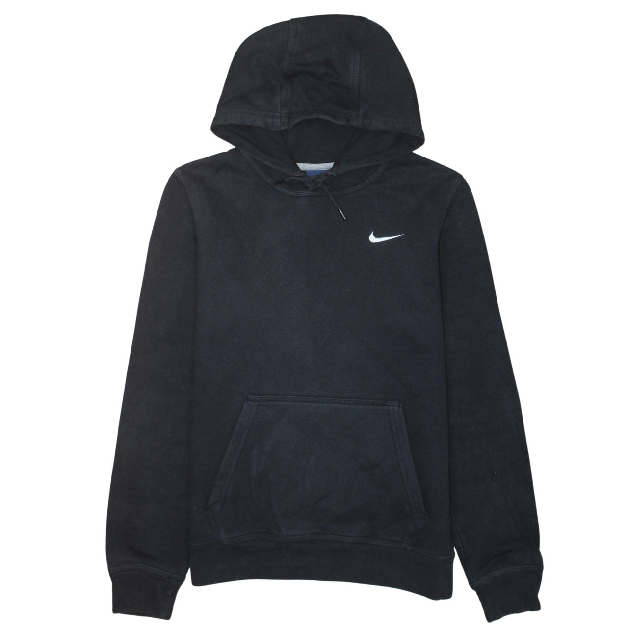 Nike Men's Black Pullover Hoodie Small Regular Fit Fleece Sweatshirt