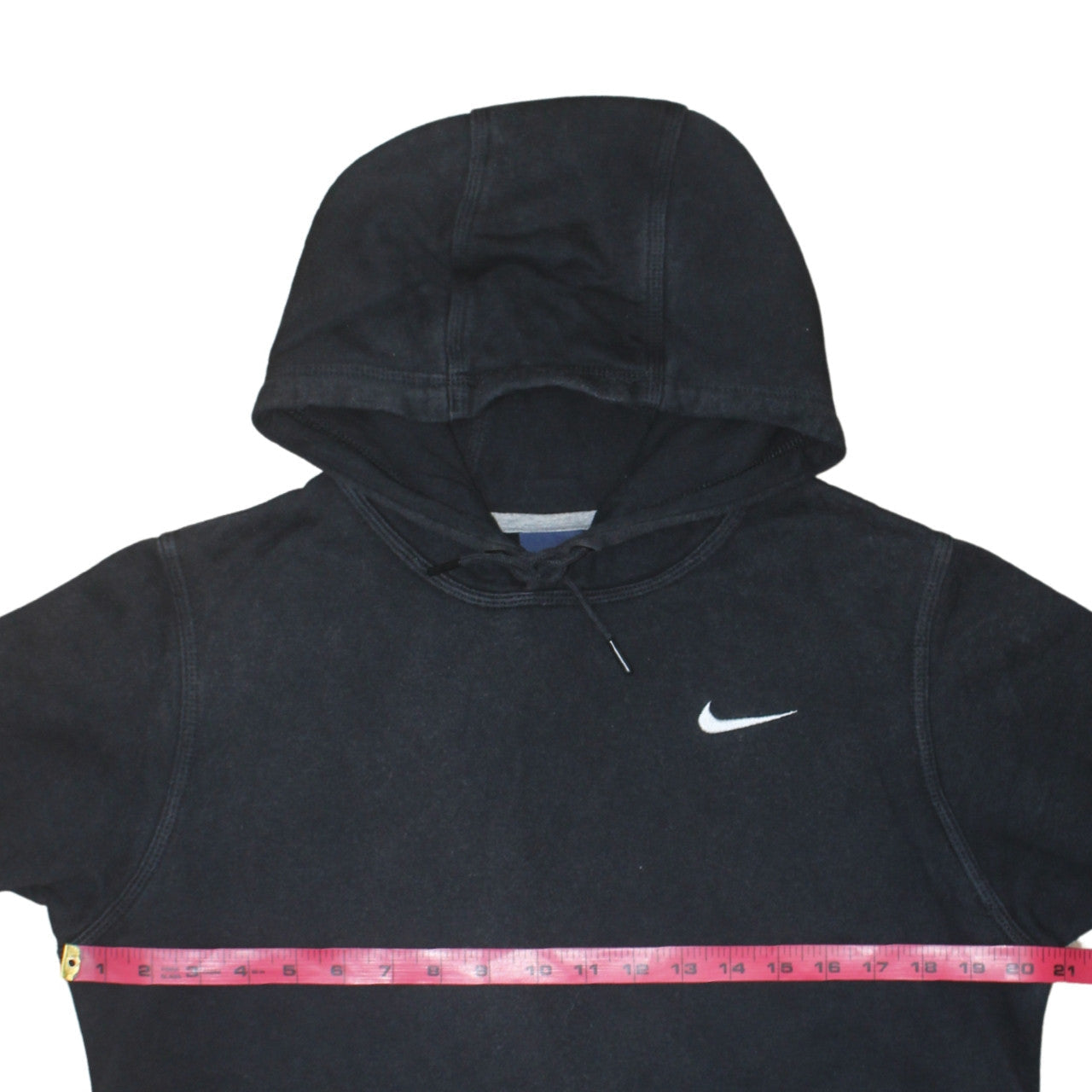 Nike Men's Black Pullover Hoodie Small Regular Fit Fleece Sweatshirt