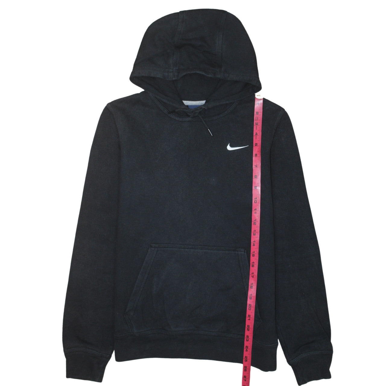 Nike Men's Black Pullover Hoodie Small Regular Fit Fleece Sweatshirt