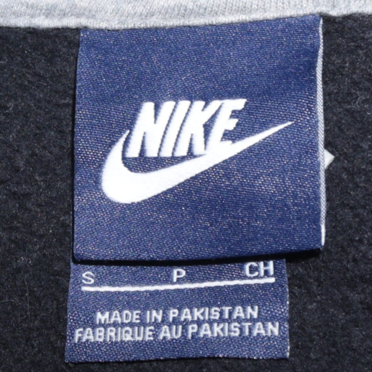 Nike Men's Black Pullover Hoodie Small Regular Fit Fleece Sweatshirt