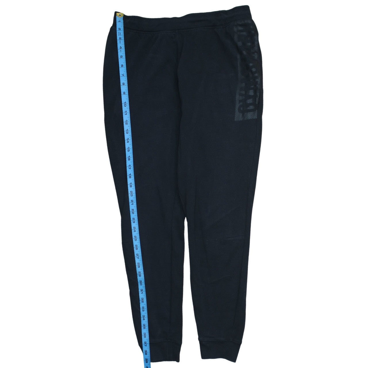 Gymshark Men Black Jogger L Regular Fit Cotton Polyester Sweatpants