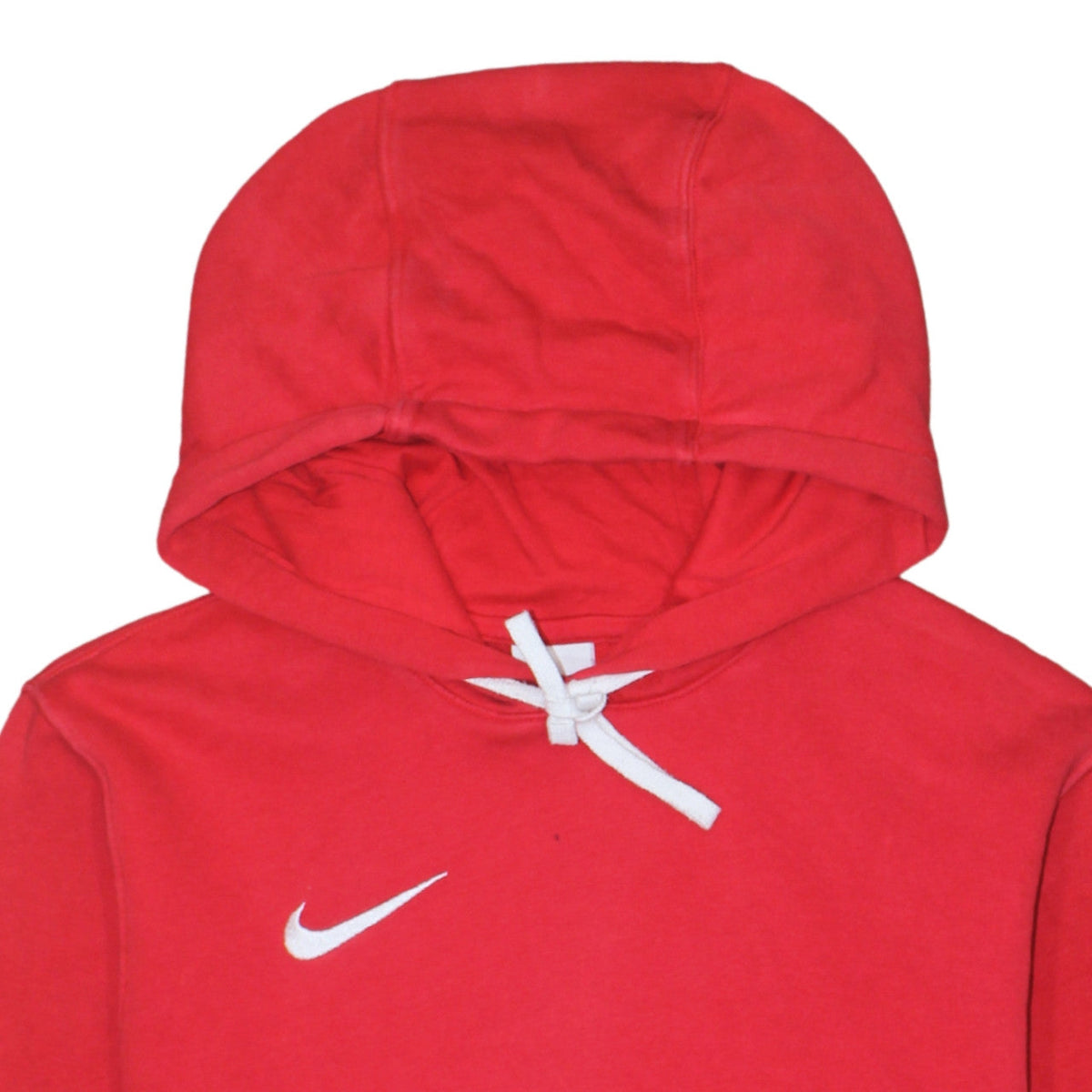 Additional view of Nike Men's Red Pullover Hoodie, size S, Sports Fleece Sweatshirt