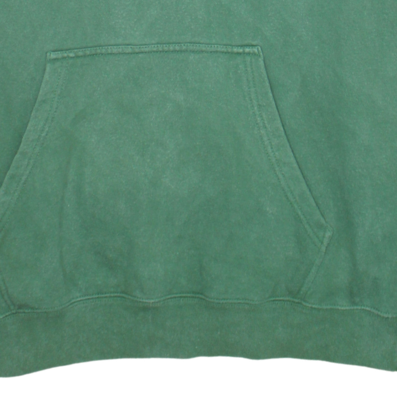 Champion Men Green Pullover Hoodie Large Logo Strip Sleeve Sportswear