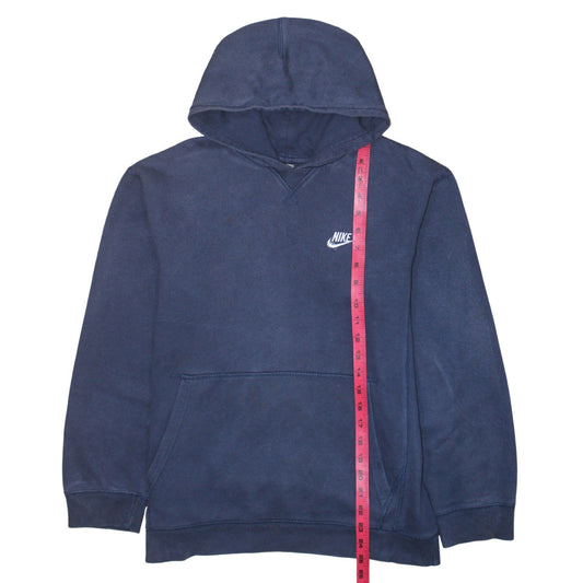 Nike Boys Blue Pullover Hoodie XL 13-14 Years Fleece Sweatshirt