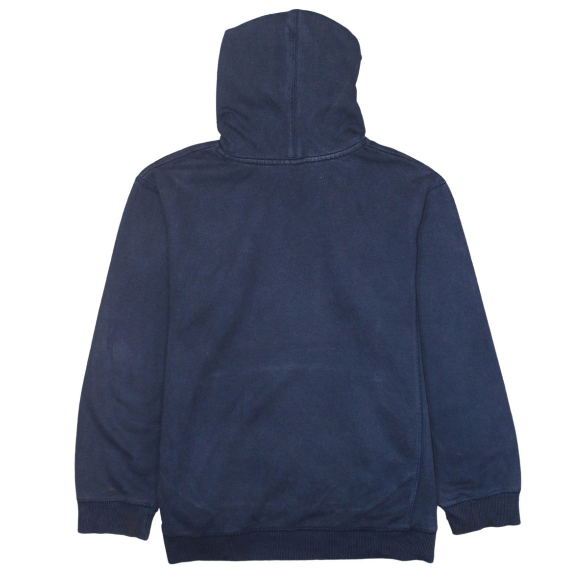 Brand and care label for Nike boys’ blue pullover hoodie xl 13-14 years fleece sweatshirt