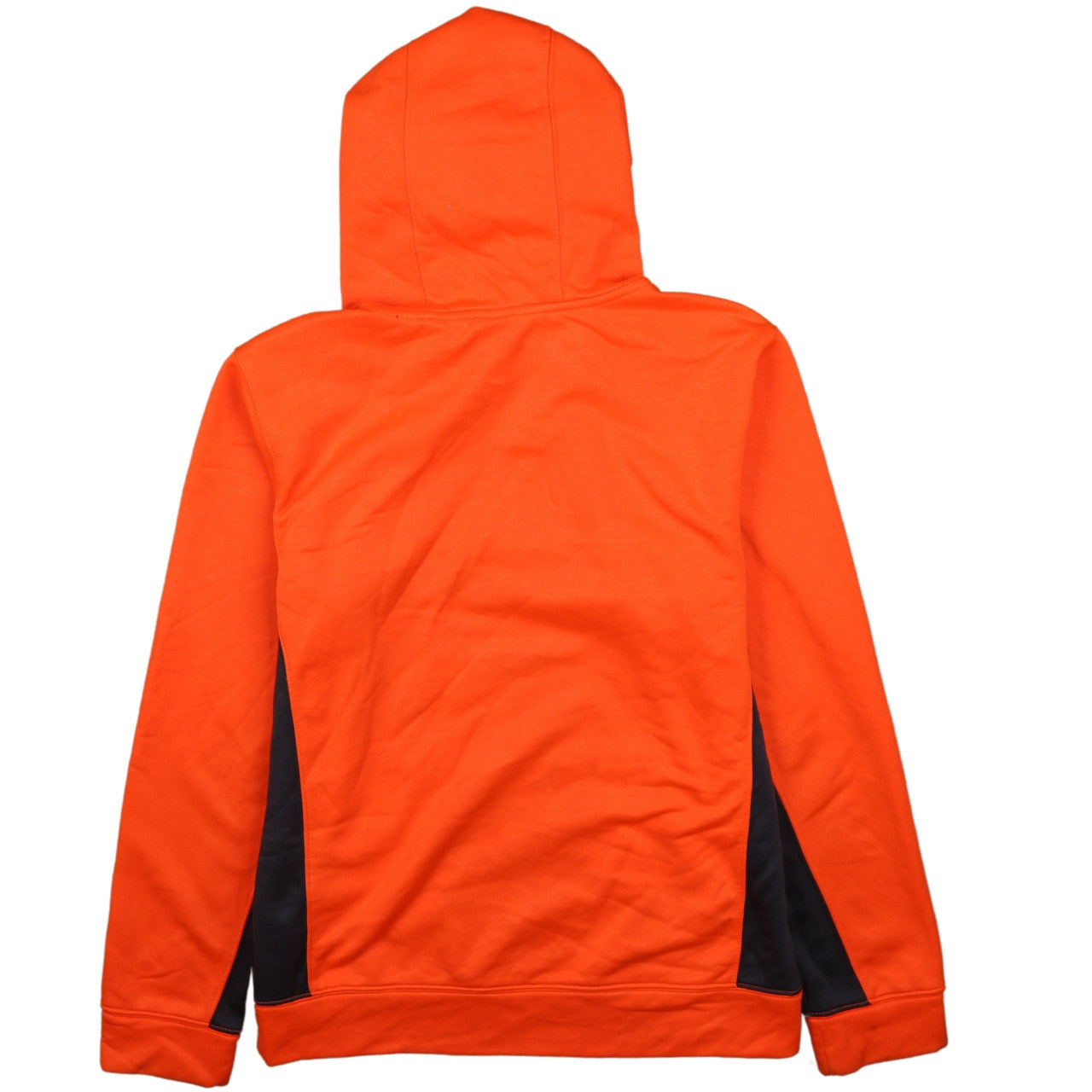 Russell Men's Orange Pullover Hoodie Small Regular Fit Fleece