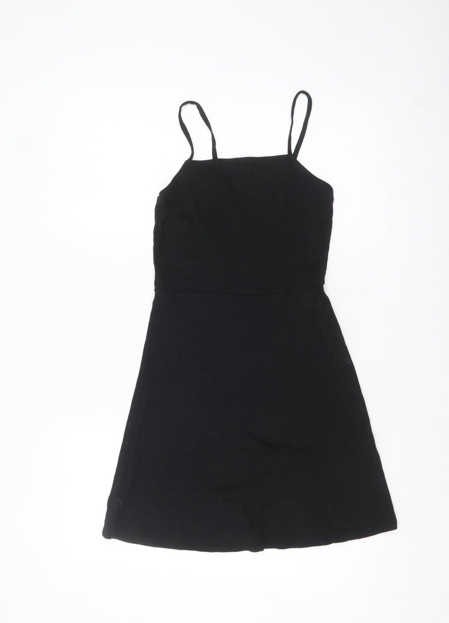 ASOS Women’s Black Size 8 Slip Dress Summer Casual