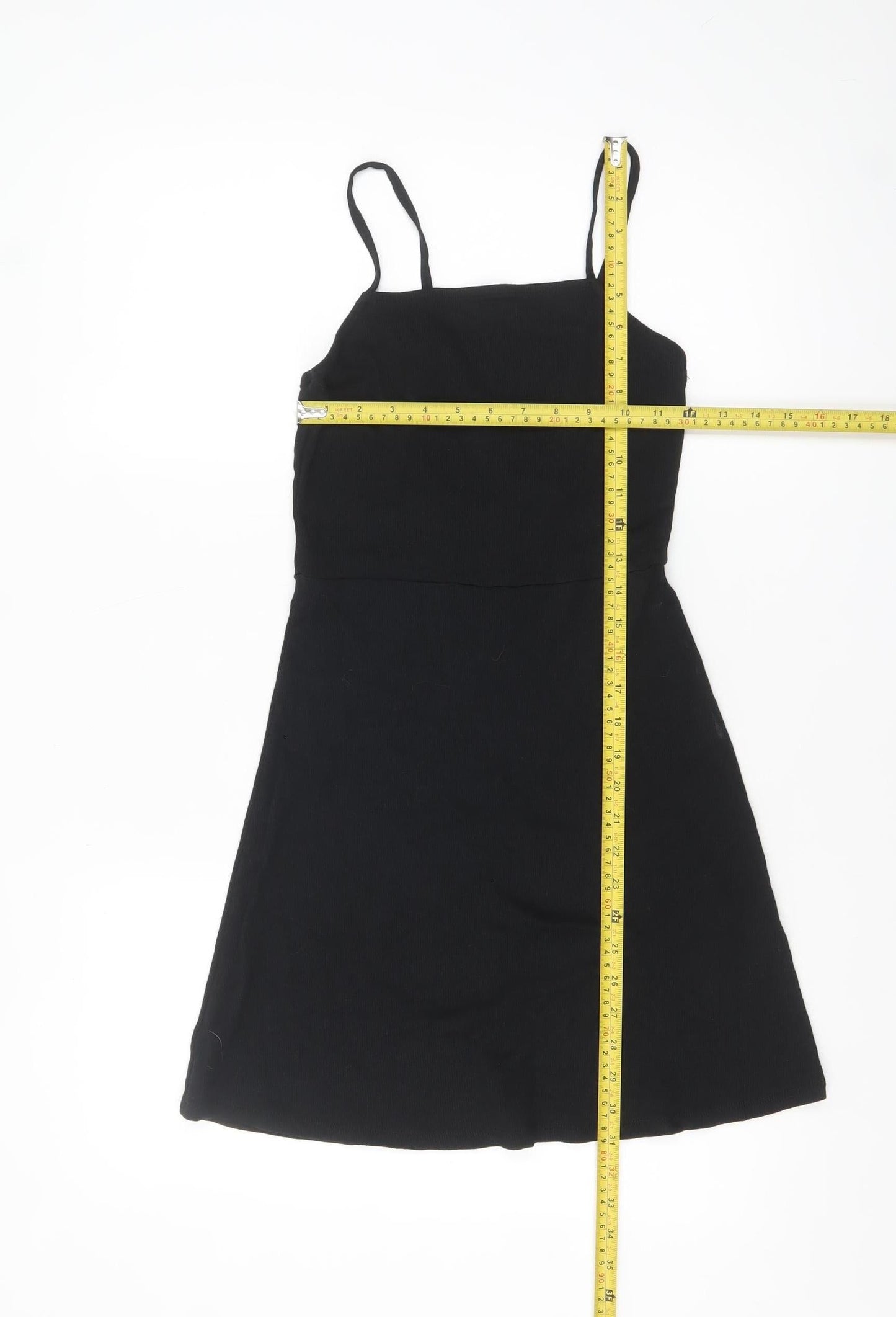 ASOS Women’s Black Size 8 Slip Dress Summer Casual