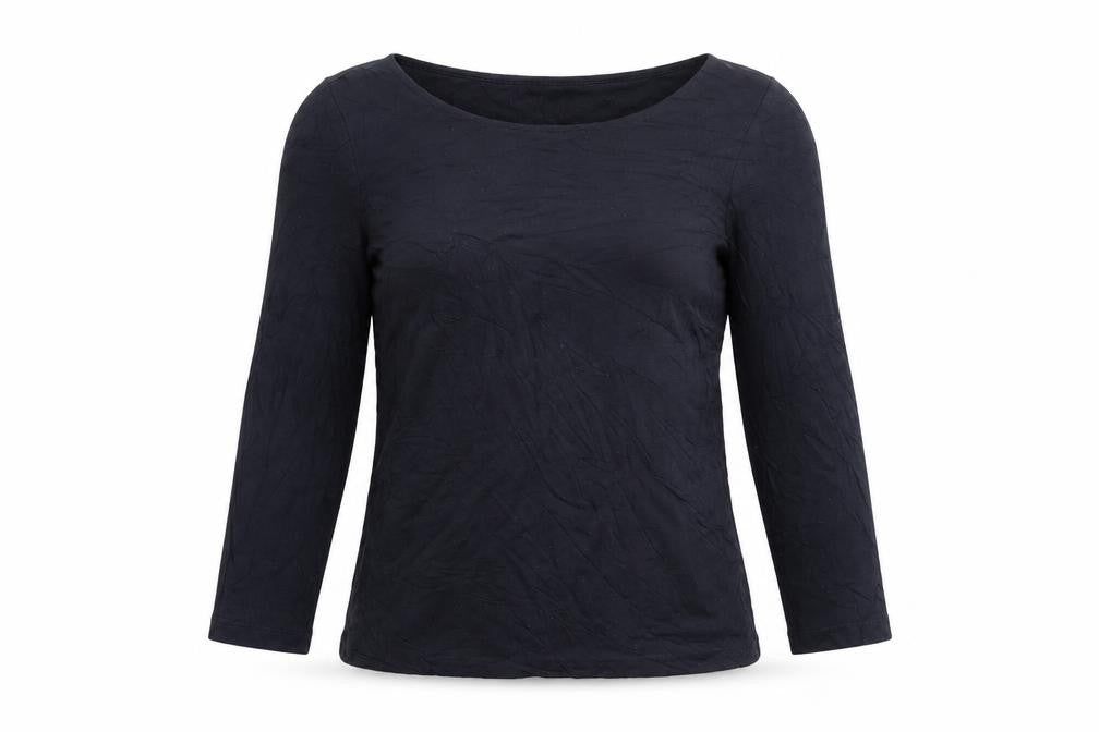 Hobbs Women’s Blue 3/4 Sleeve Viscose Stretch Blouse Size S