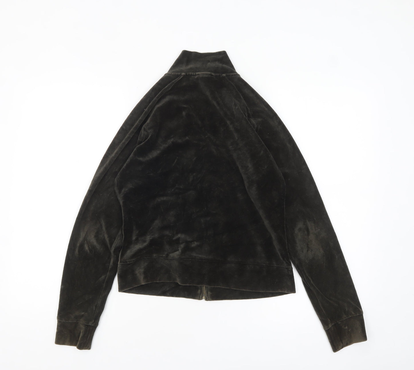 GAP Women’s Brown Velvet Stretch Full Zip Jacket XS