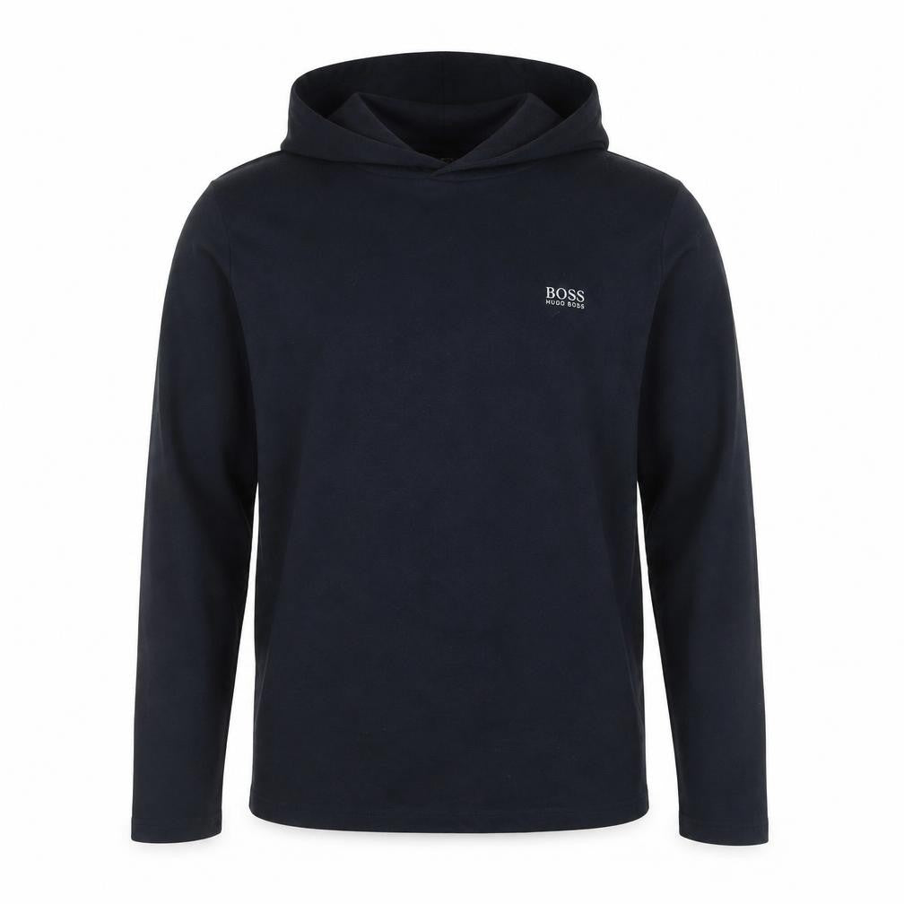 Hugo Boss Men's Black Pullover Hoodie M Logo Classic Style