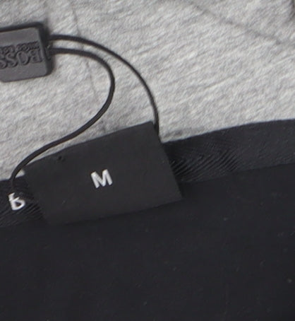 Hugo Boss Men's Black Pullover Hoodie M Logo Classic Style