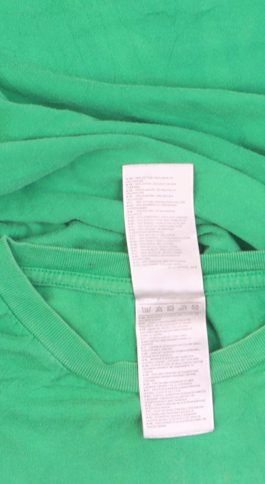 Nike Men's Green XL Graphic Sports Logo Cotton T-Shirt