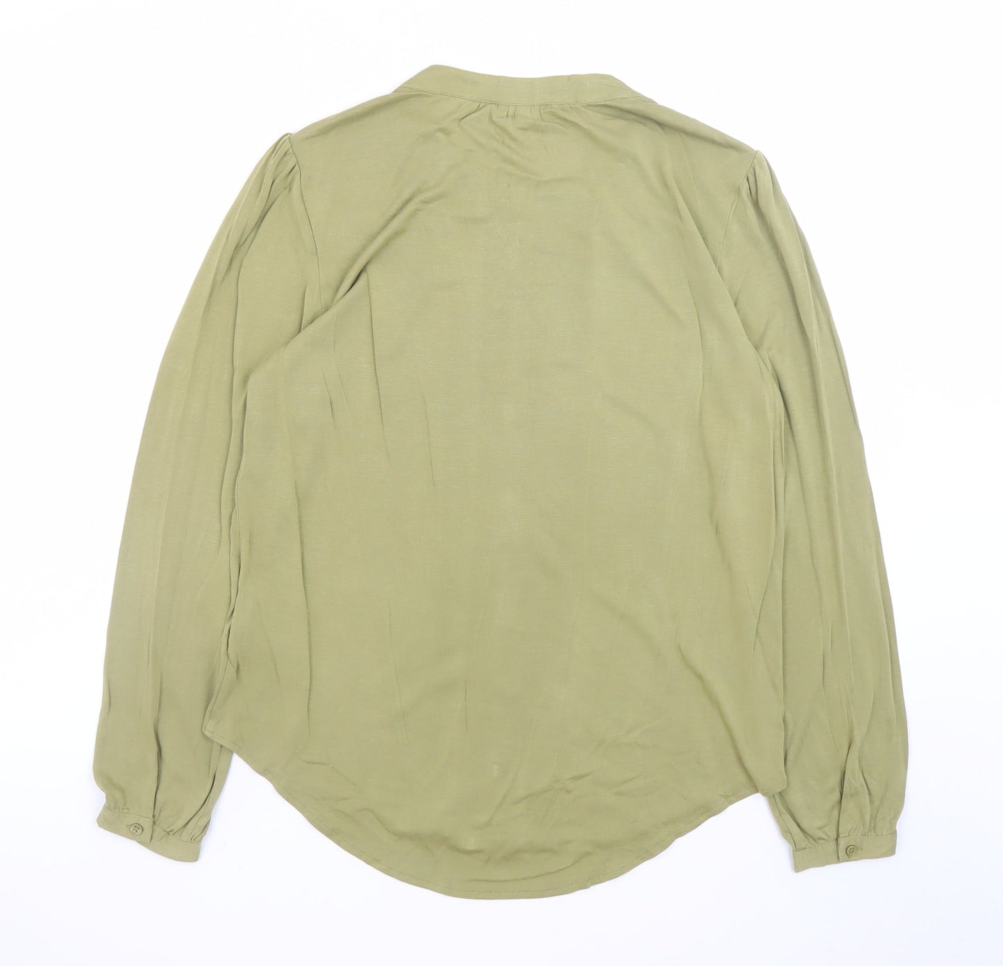 Sandwich Women’s Green Long Sleeve Modal Blend Blouse Size L