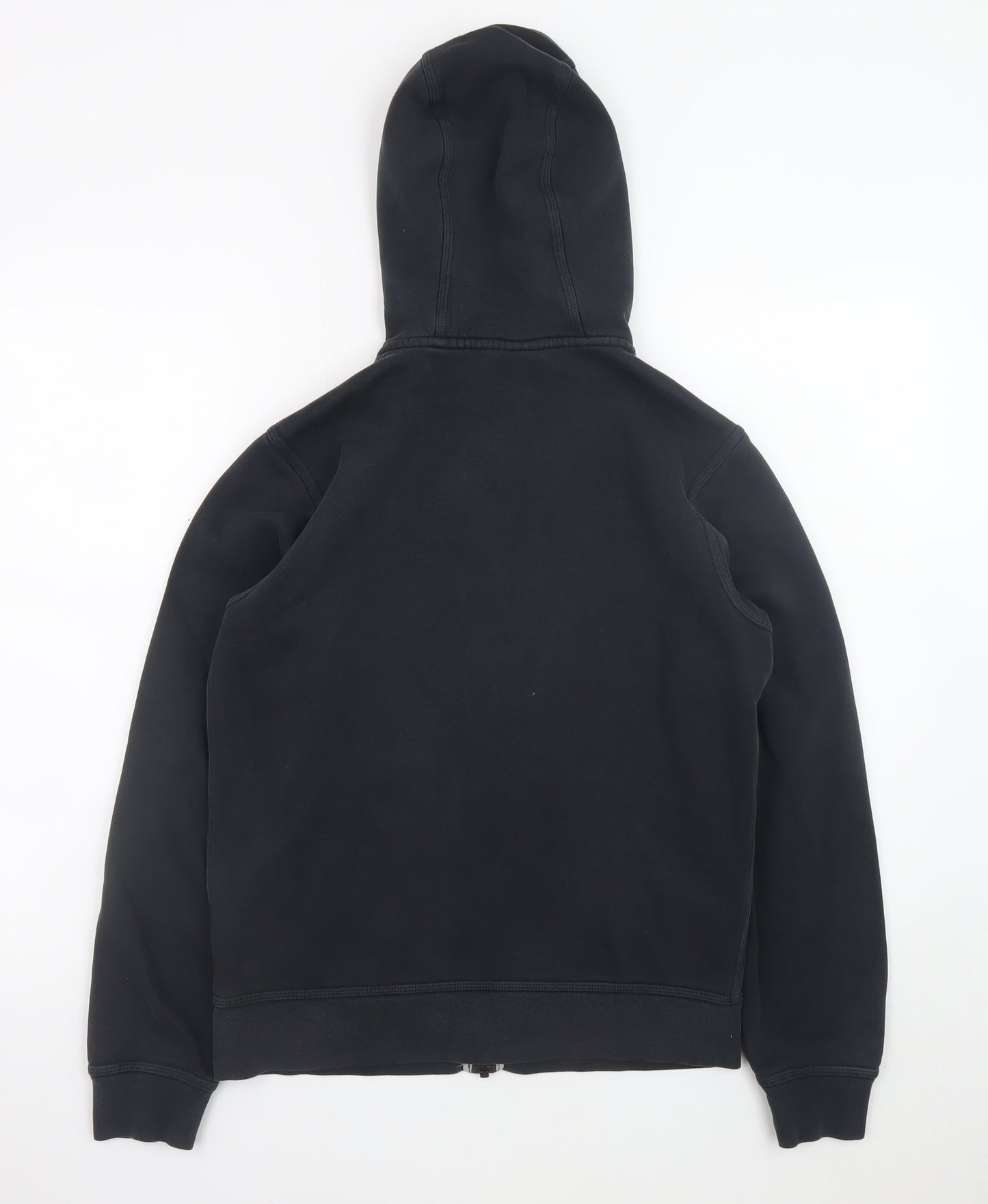 Nike Men's Black Full Zip Hoodie S Regular Fit Fleece