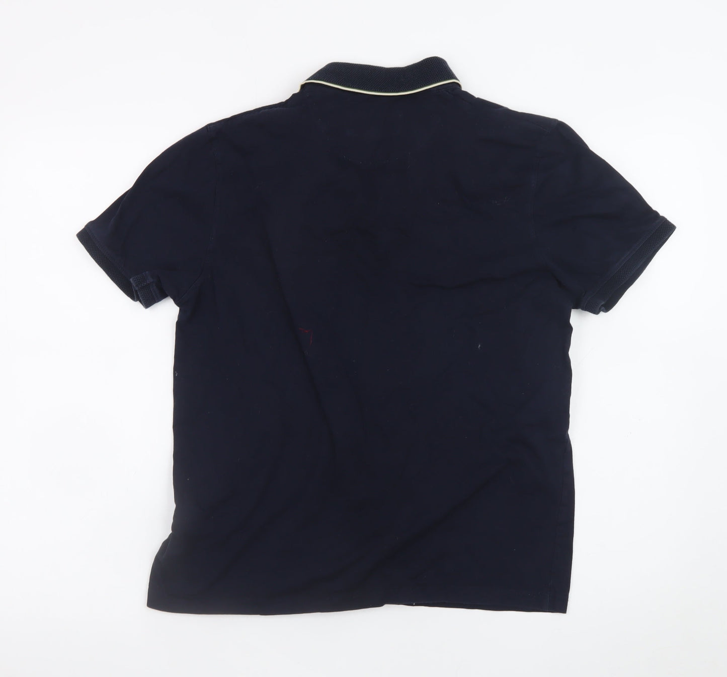Ted Baker Men's Blue Cotton Polo Shirt Size L