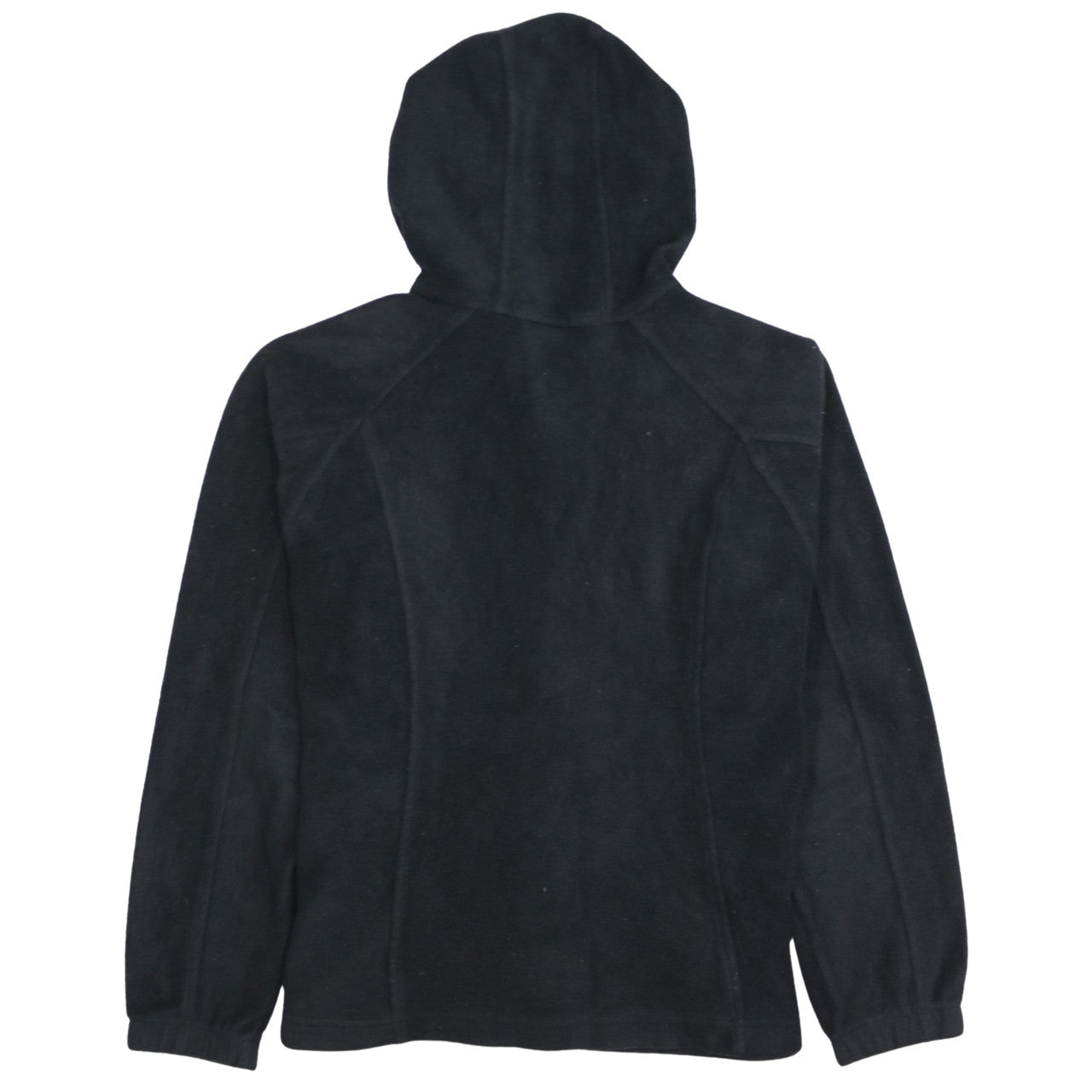 Columbia Womens Black Fleece Hooded Full Zip Jacket Size M