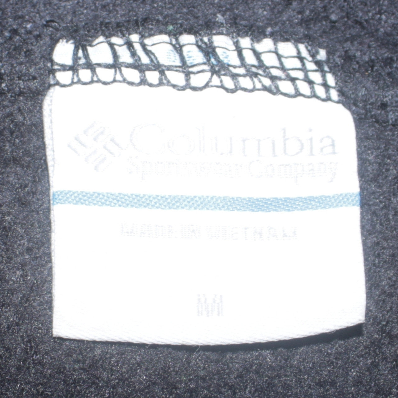 Columbia Womens Black Fleece Hooded Full Zip Jacket Size M