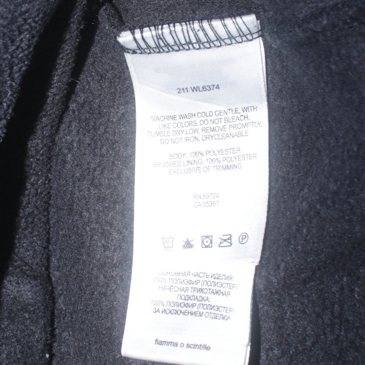 Columbia Womens Black Fleece Hooded Full Zip Jacket Size M