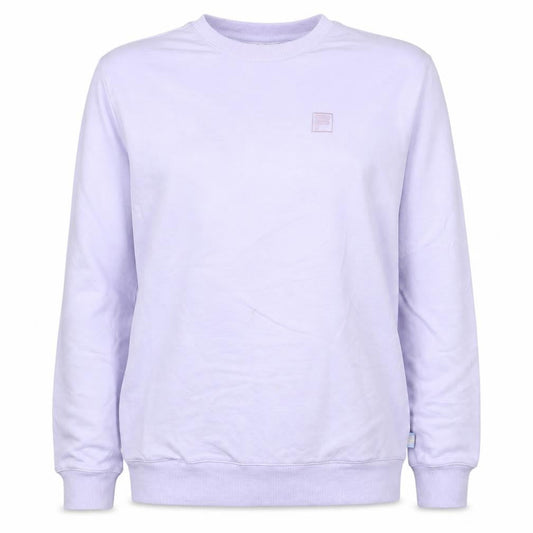 FILA Womens Lilac Crew Neck Sweatshirt Size S Casual Logo Pullover