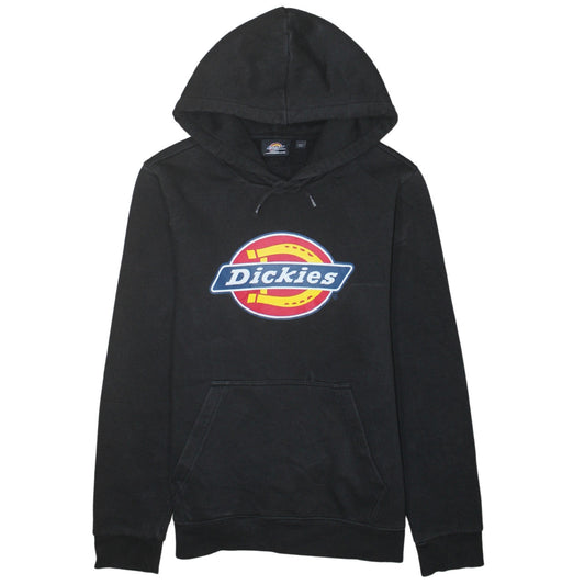 Dickies Men’s Black Small Pullover Hoodie Fleece Logo Classic