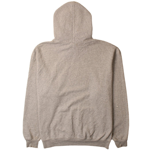 Champion Men’s Grey XL Pullover Hoodie UAlbany Graphic Sports Fleece