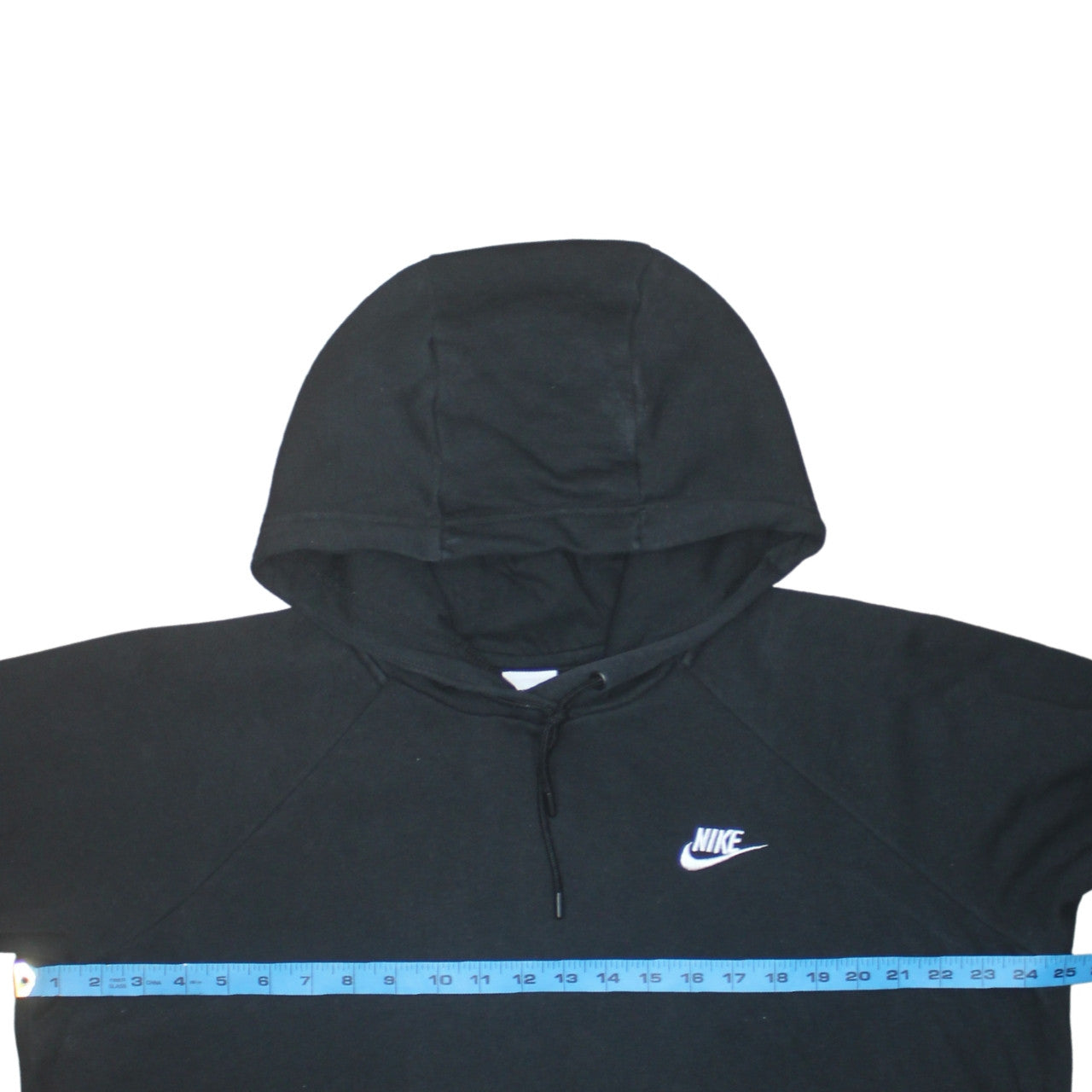 Nike Womens Black XL Pullover Hoodie Cotton Blend Sportswear